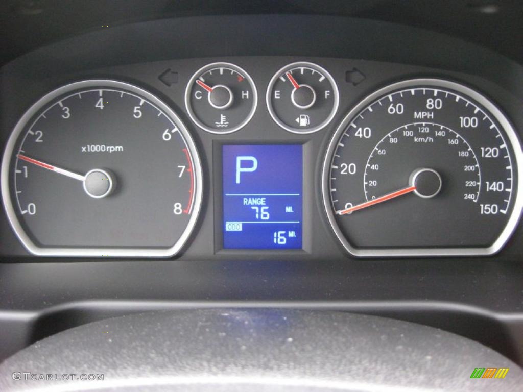 2011 Hyundai Elantra Touring GLS Gauges Photo #41741562