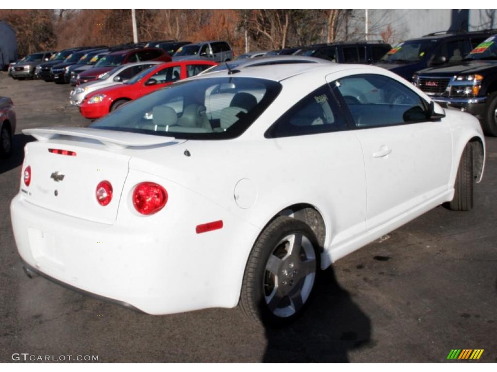 2010 Cobalt LT Coupe - Summit White / Gray photo #5