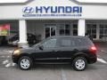 2011 Phantom Black Metallic Hyundai Santa Fe GLS AWD  photo #1