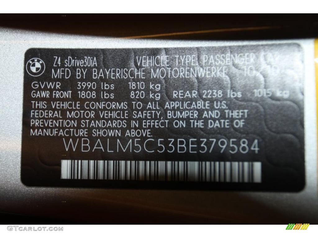 2011 Z4 sDrive30i Roadster - Titanium Silver Metallic / Black photo #5