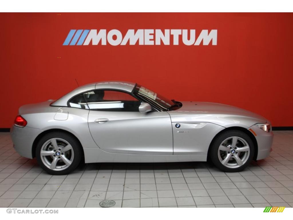 2011 Z4 sDrive30i Roadster - Titanium Silver Metallic / Black photo #11