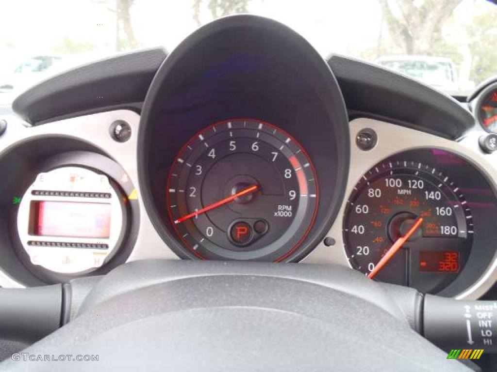 2011 Nissan 370Z Touring Coupe Gauges Photo #41744255