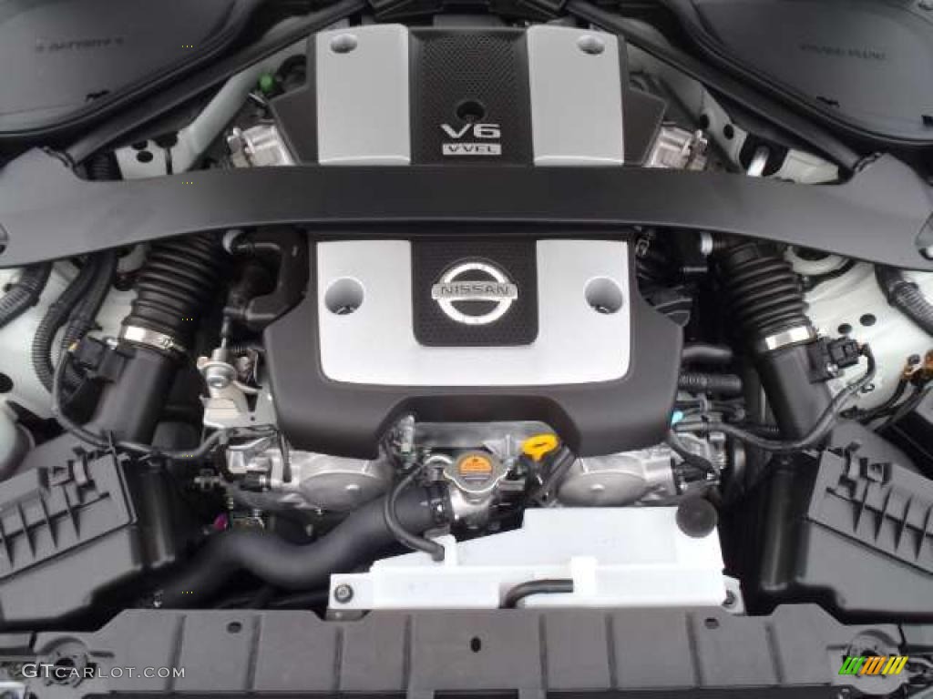 2011 Nissan 370Z Touring Coupe 3.7 Liter DOHC 24-Valve CVTCS V6 Engine Photo #41744287
