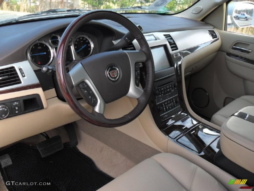 Cashmere/Cocoa Interior 2011 Cadillac Escalade ESV Luxury AWD Photo #41745907