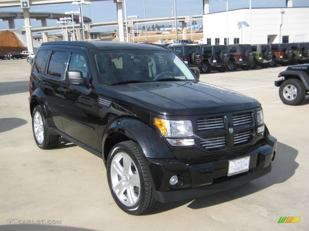 Brilliant Black Crystal Pearl 2011 Dodge Nitro Heat Exterior Photo #41746279