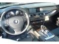 Black Nappa Leather 2010 BMW 7 Series 750Li xDrive Sedan Dashboard