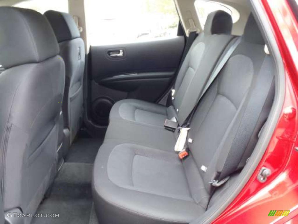 2011 Rogue S - Cayenne Red / Black photo #7