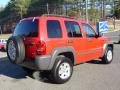 2002 Flame Red Jeep Liberty Sport 4x4  photo #4