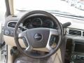 Cocoa/Light Cashmere 2011 GMC Yukon Denali Steering Wheel