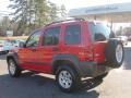 2002 Flame Red Jeep Liberty Sport 4x4  photo #6