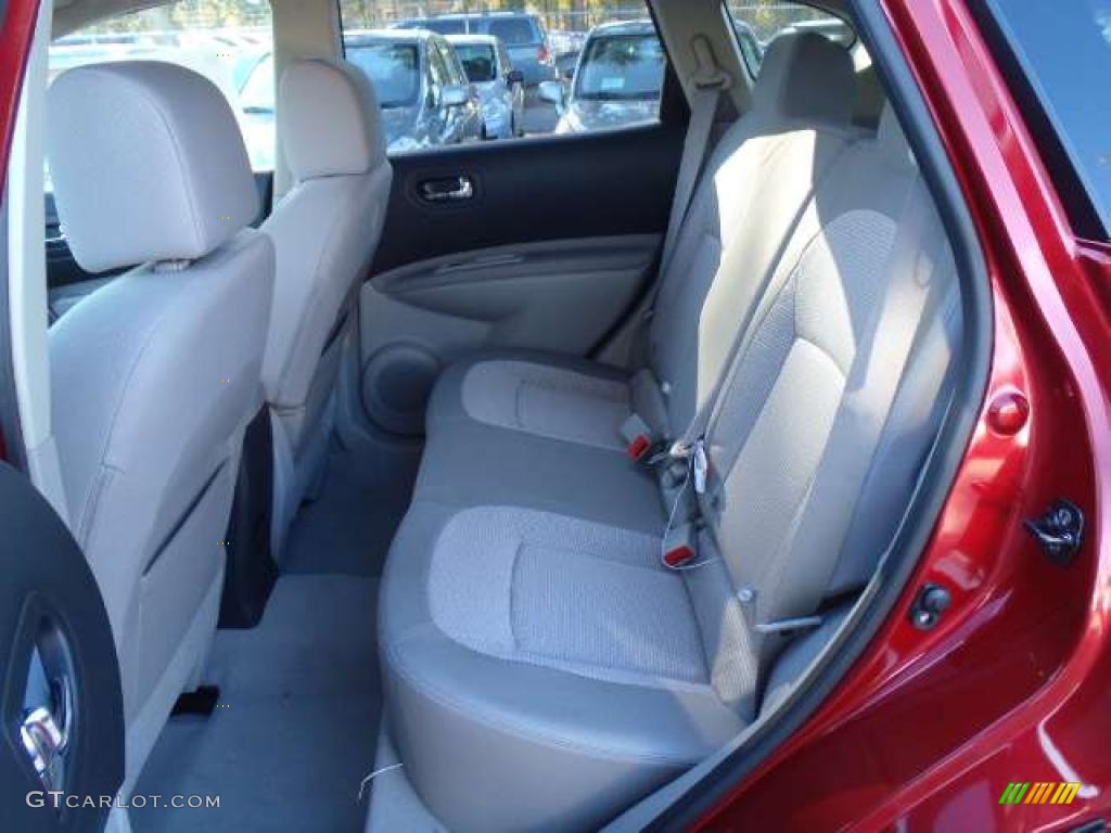 2011 Rogue SV - Cayenne Red / Gray photo #7