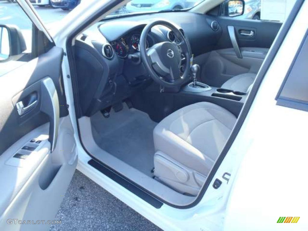 2011 Rogue S - Pearl White / Gray photo #5