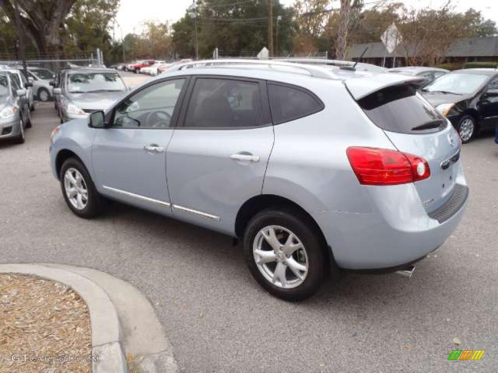 Frosted Steel Metallic 2011 Nissan Rogue SV Exterior Photo #41748119
