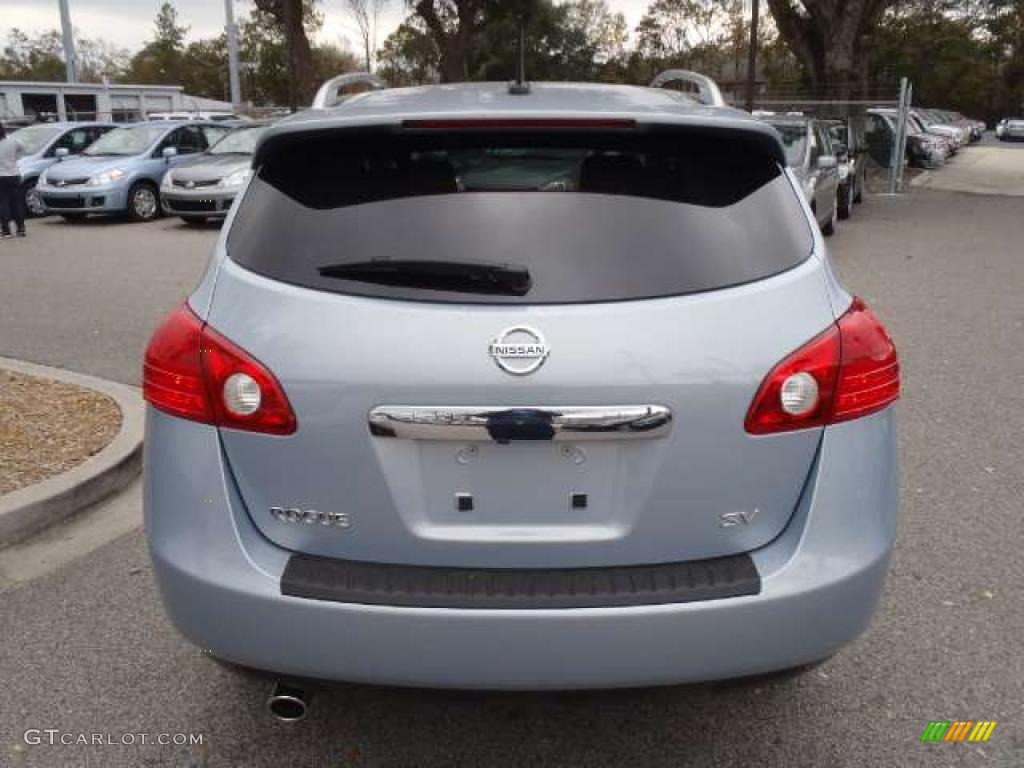 Frosted Steel Metallic 2011 Nissan Rogue SV Exterior Photo #41748135