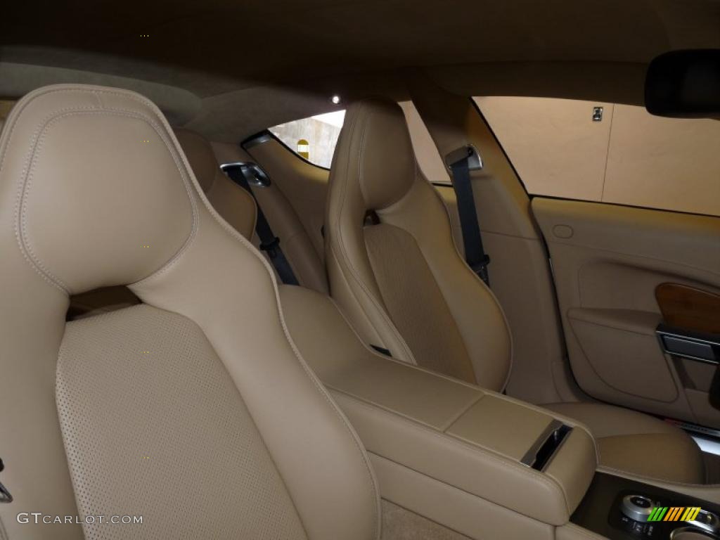 2011 Rapide Sedan - Morning Frost White / Sandstorm photo #16