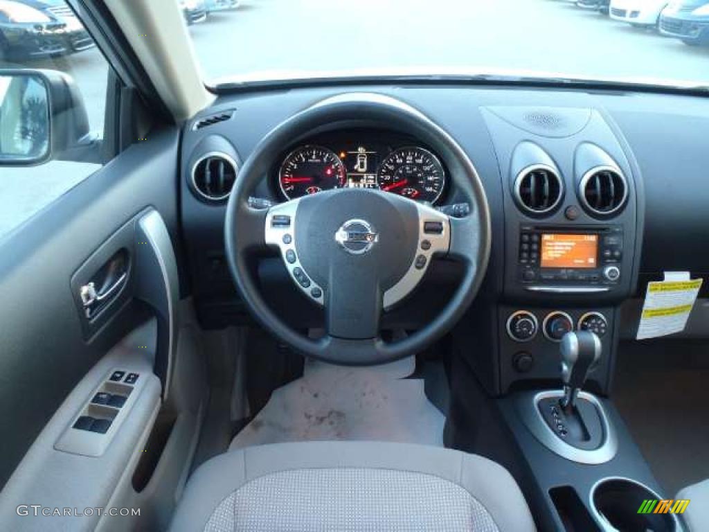 2011 Rogue SV - Silver Ice Metallic / Gray photo #6