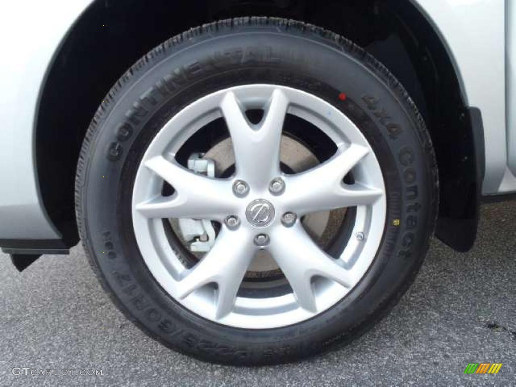 2011 Rogue SV - Silver Ice Metallic / Gray photo #11