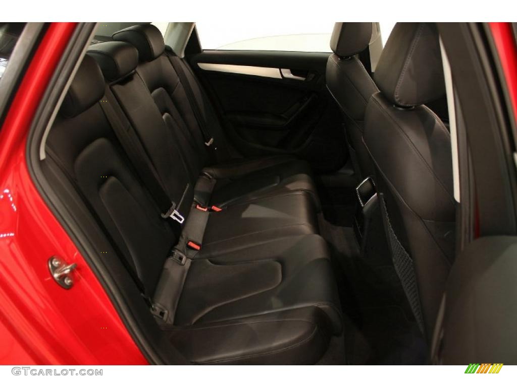 2009 A4 2.0T Premium quattro Sedan - Brilliant Red / Black photo #25