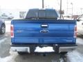 2011 Blue Flame Metallic Ford F150 XLT SuperCab 4x4  photo #4