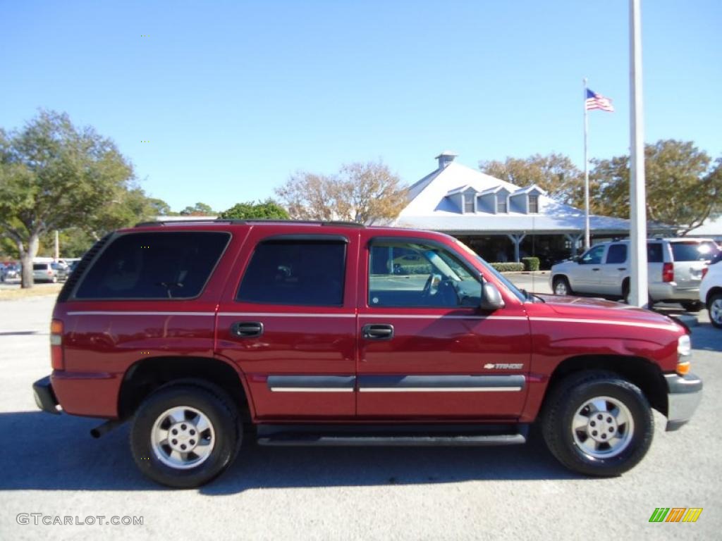 Redfire Metallic 2003 Chevrolet Tahoe LS Exterior Photo #41750932