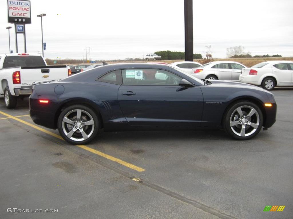 2011 Camaro LT/RS Coupe - Imperial Blue Metallic / Gray photo #4