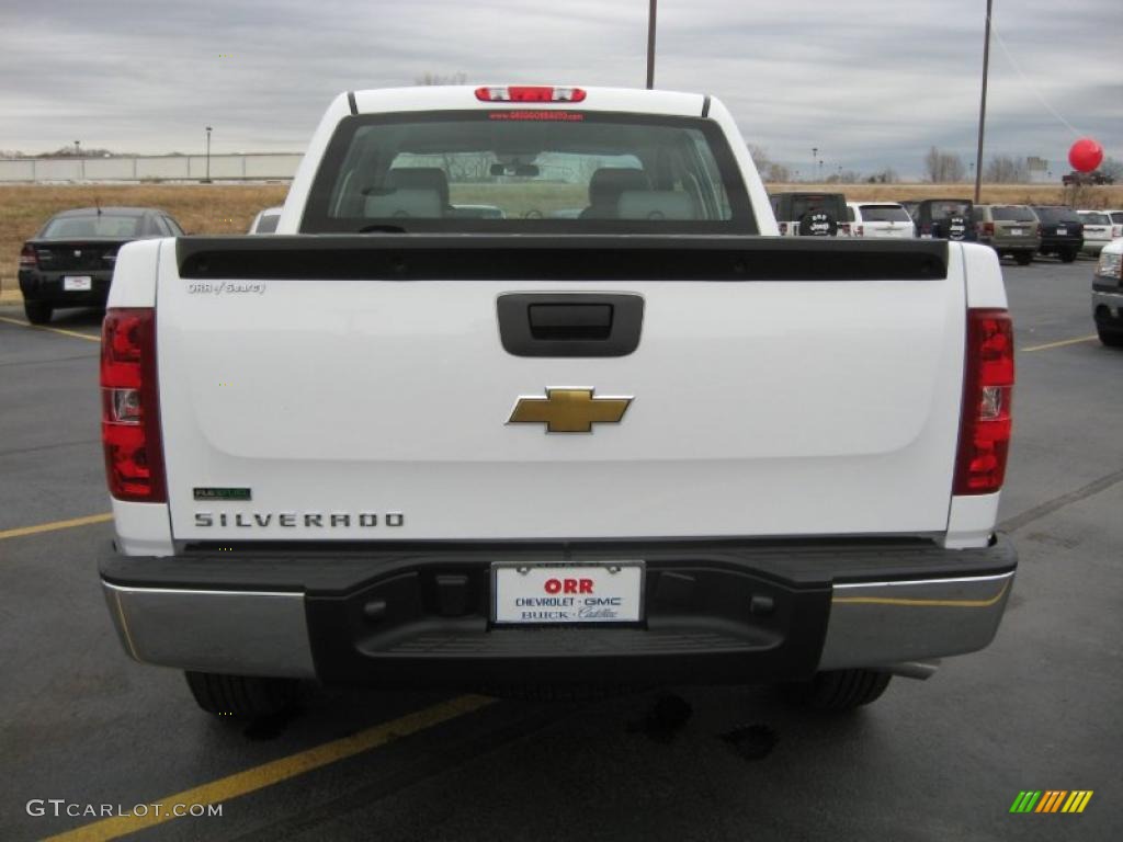 2011 Silverado 1500 Crew Cab 4x4 - Summit White / Dark Titanium photo #5