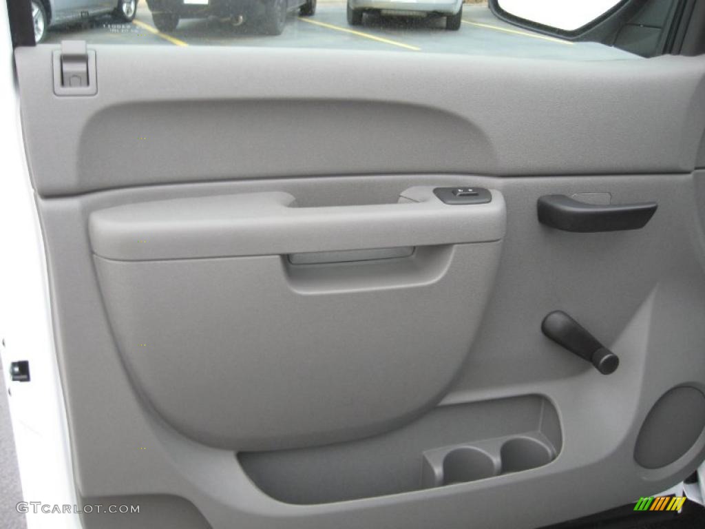 2011 Chevrolet Silverado 1500 Crew Cab 4x4 Dark Titanium Door Panel Photo #41751520
