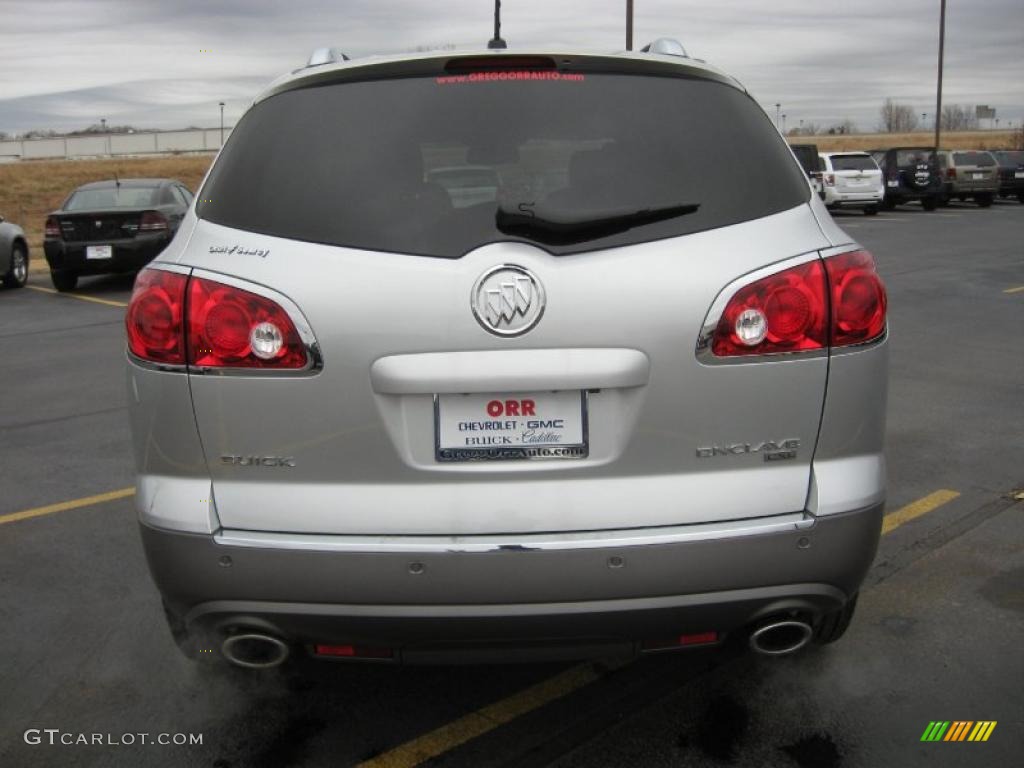 2011 Enclave CXL - Quicksilver Metallic / Titanium/Dark Titanium photo #6