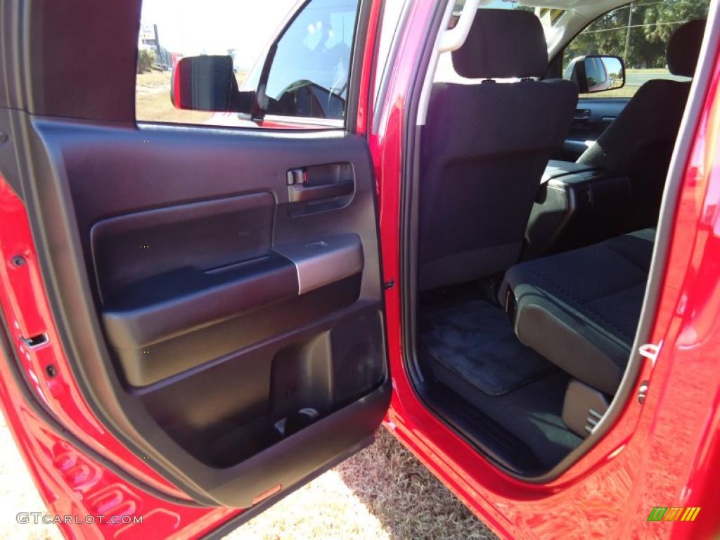 2010 Tundra TRD Double Cab 4x4 - Radiant Red / Black photo #7