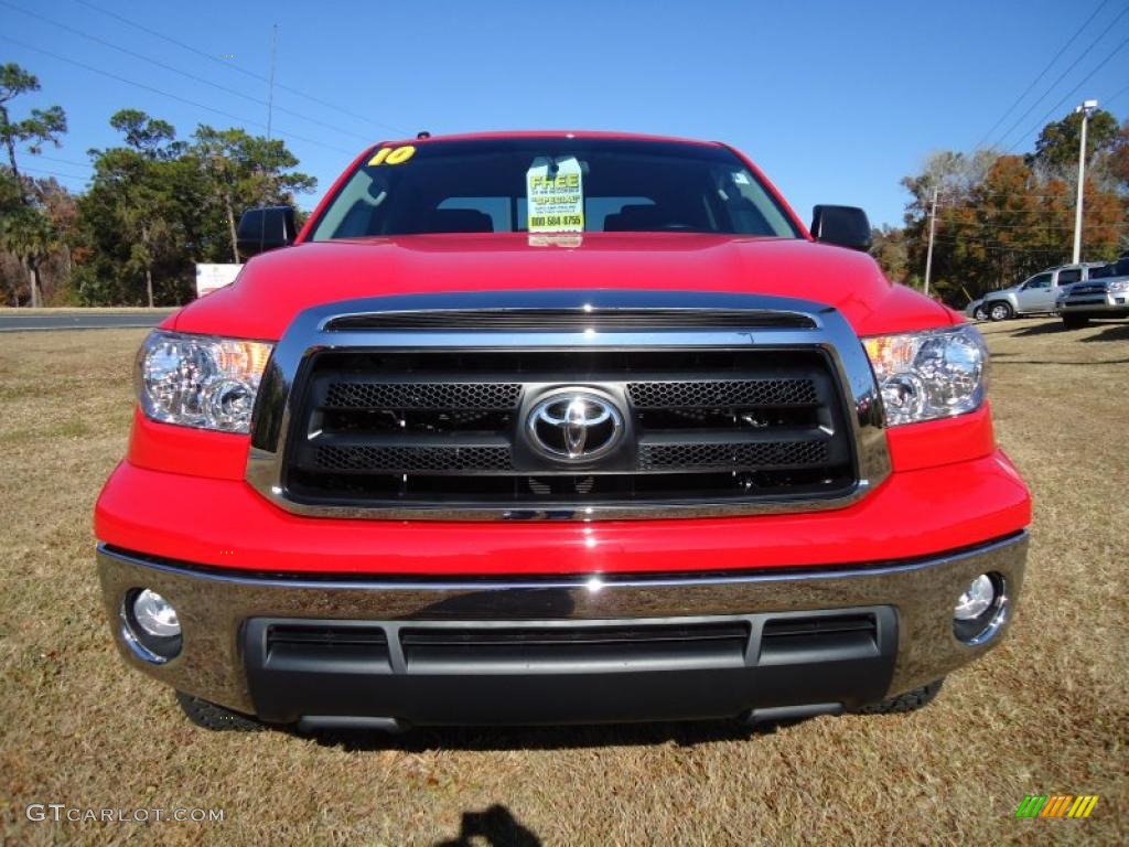 2010 Tundra TRD Double Cab 4x4 - Radiant Red / Black photo #20