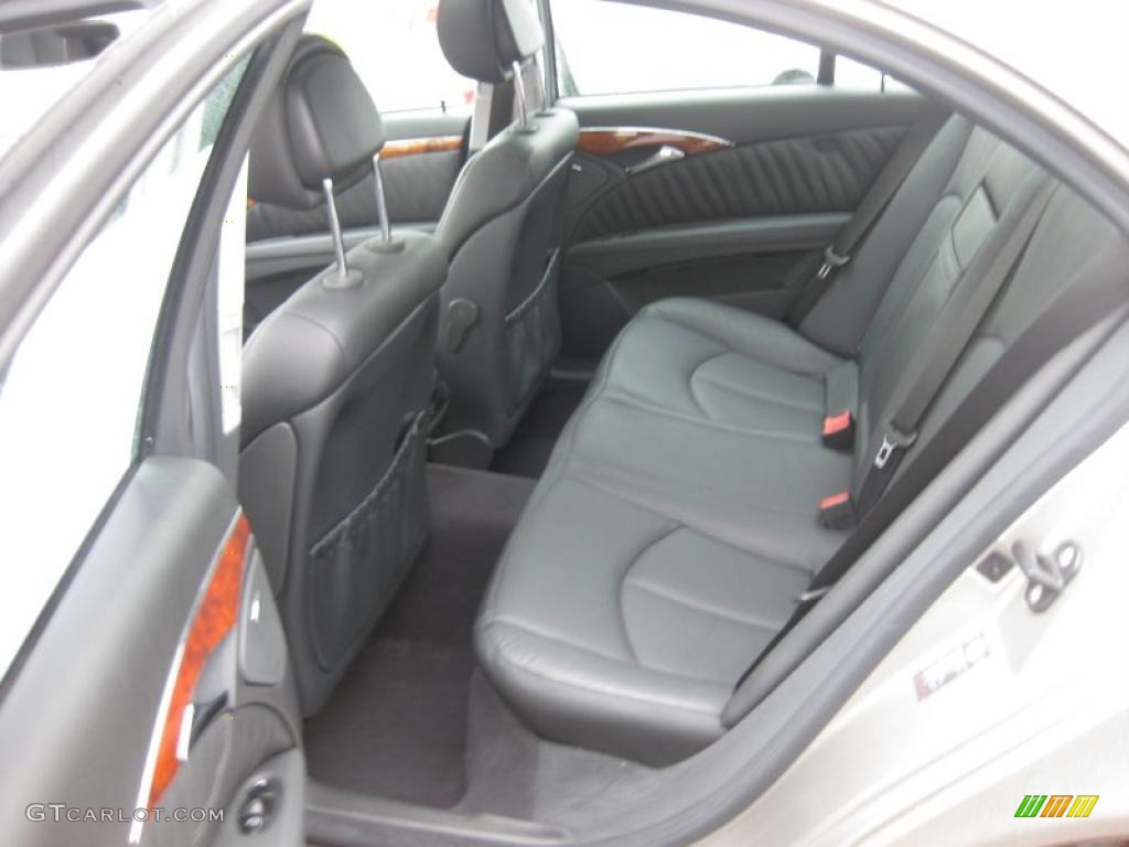 Charcoal Interior 2006 Mercedes-Benz E 500 Sedan Photo #41752852