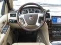 Cashmere/Cocoa 2011 Cadillac Escalade Luxury AWD Steering Wheel