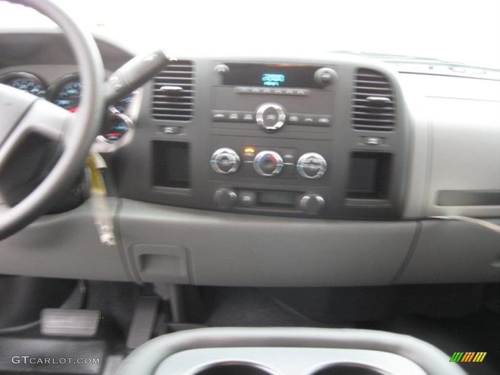 2011 Sierra 2500HD Work Truck Extended Cab 4x4 - Summit White / Dark Titanium photo #8