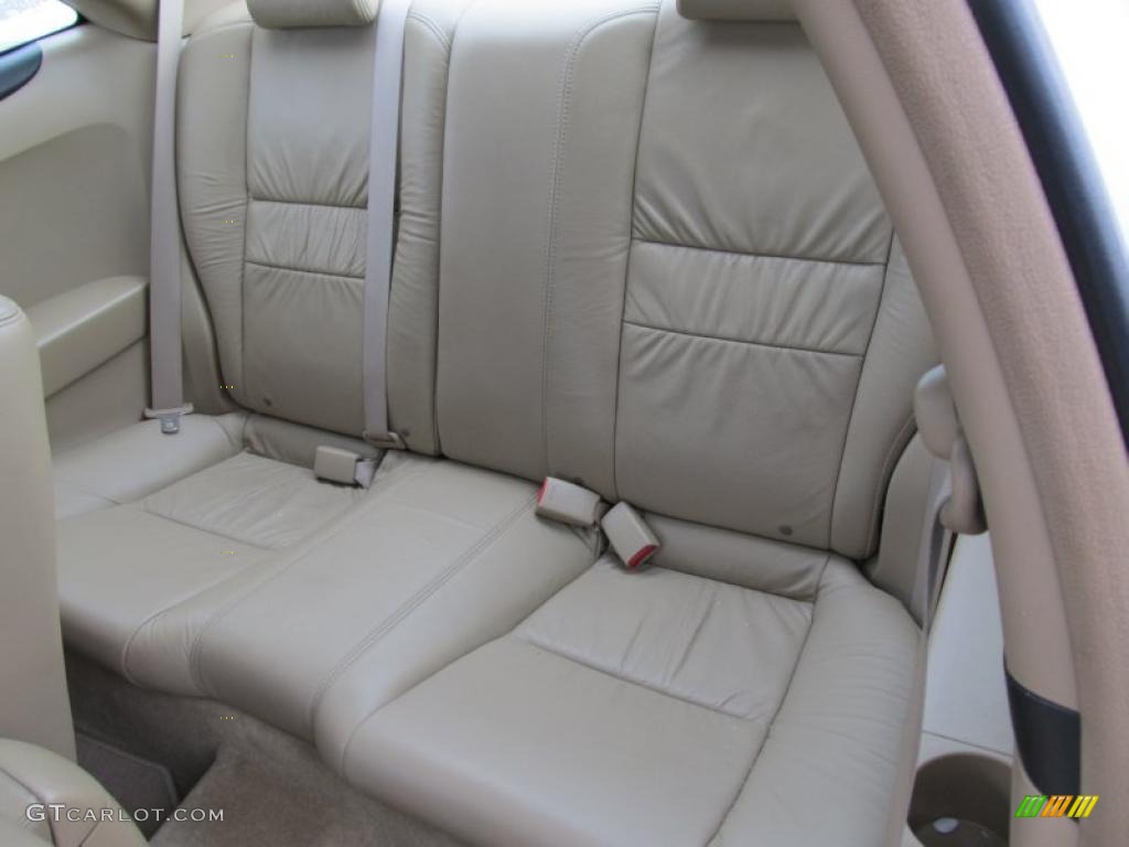 2003 Accord EX V6 Coupe - Taffeta White / Ivory photo #10