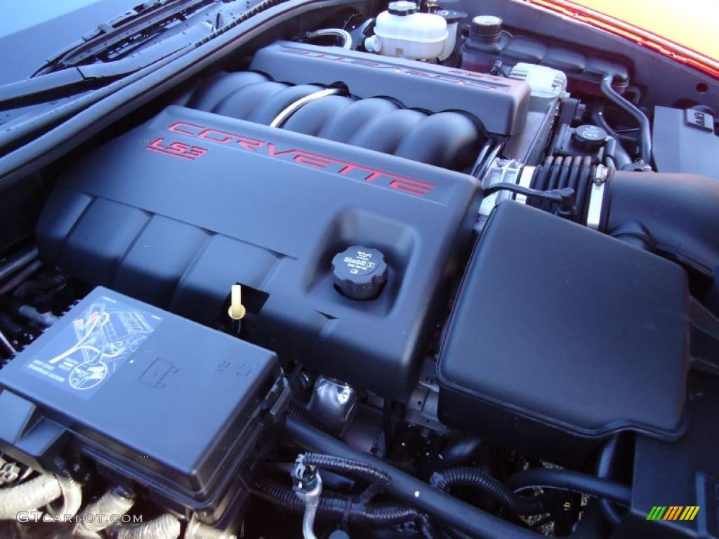 2011 Chevrolet Corvette Coupe 6.2 Liter OHV 16-Valve LS3 V8 Engine Photo #41756196