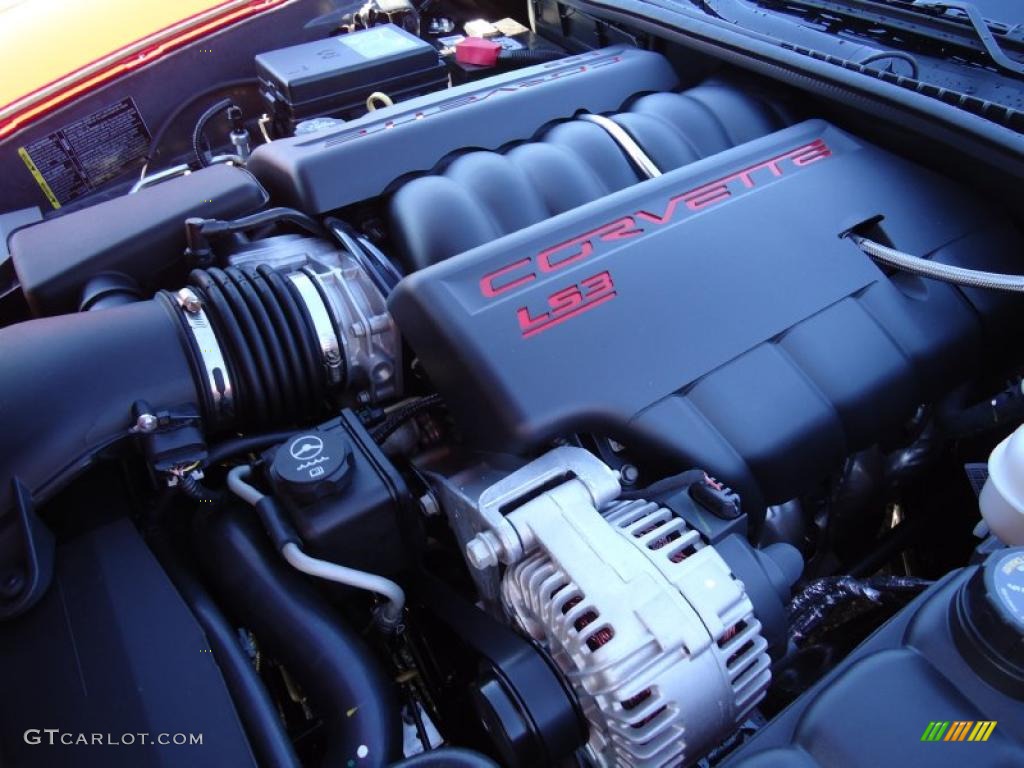 2011 Chevrolet Corvette Coupe 6.2 Liter OHV 16-Valve LS3 V8 Engine Photo #41756228