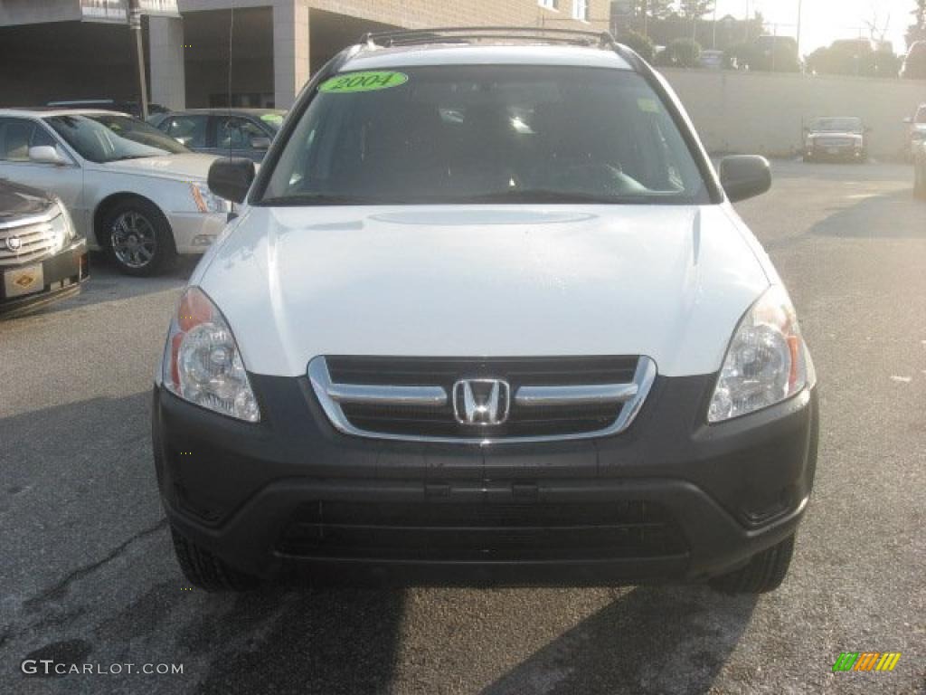 2004 CR-V LX 4WD - Taffeta White / Black photo #3