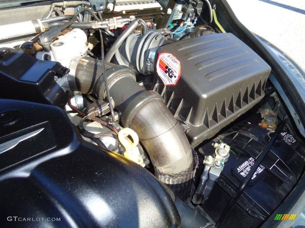 2006 Chrysler PT Cruiser Touring Convertible 2.4L Turbocharged DOHC 16V 4 Cylinder Engine Photo #41756708