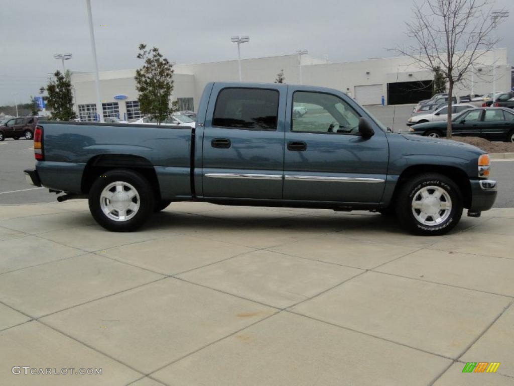 Stealth Gray Metallic 2007 GMC Sierra 1500 Classic SLE Crew Cab Exterior Photo #41759237