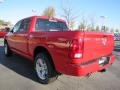 2011 Flame Red Dodge Ram 1500 Sport Crew Cab  photo #2