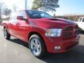 2011 Flame Red Dodge Ram 1500 Sport Crew Cab  photo #4