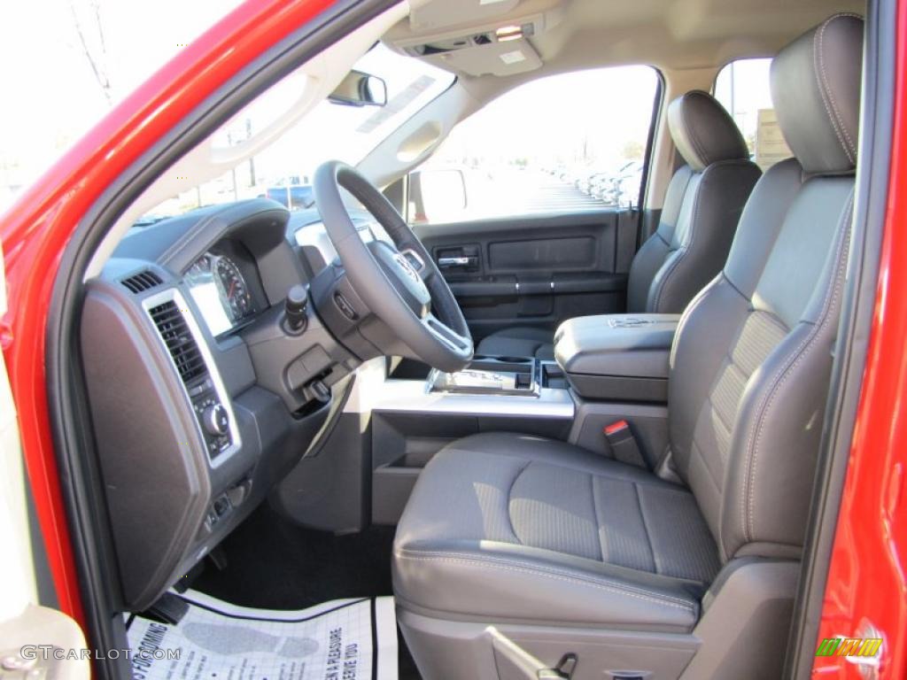 2011 Ram 1500 Sport Crew Cab - Flame Red / Dark Slate Gray photo #7