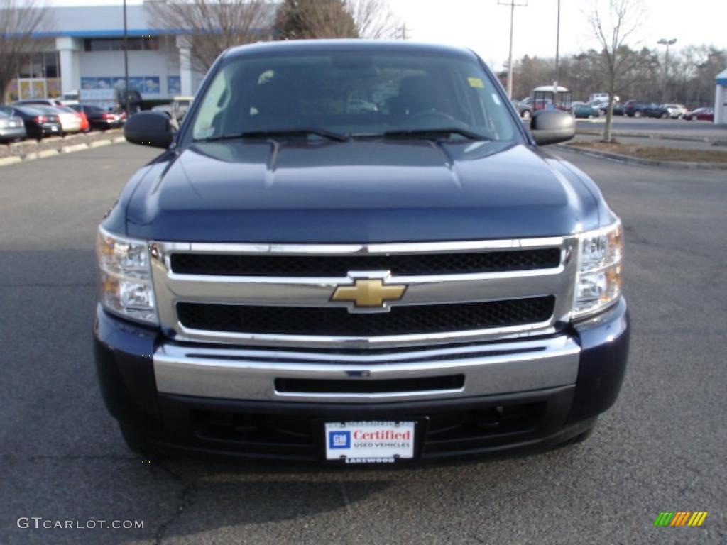 2010 Silverado 1500 LT Crew Cab 4x4 - Imperial Blue Metallic / Ebony photo #2