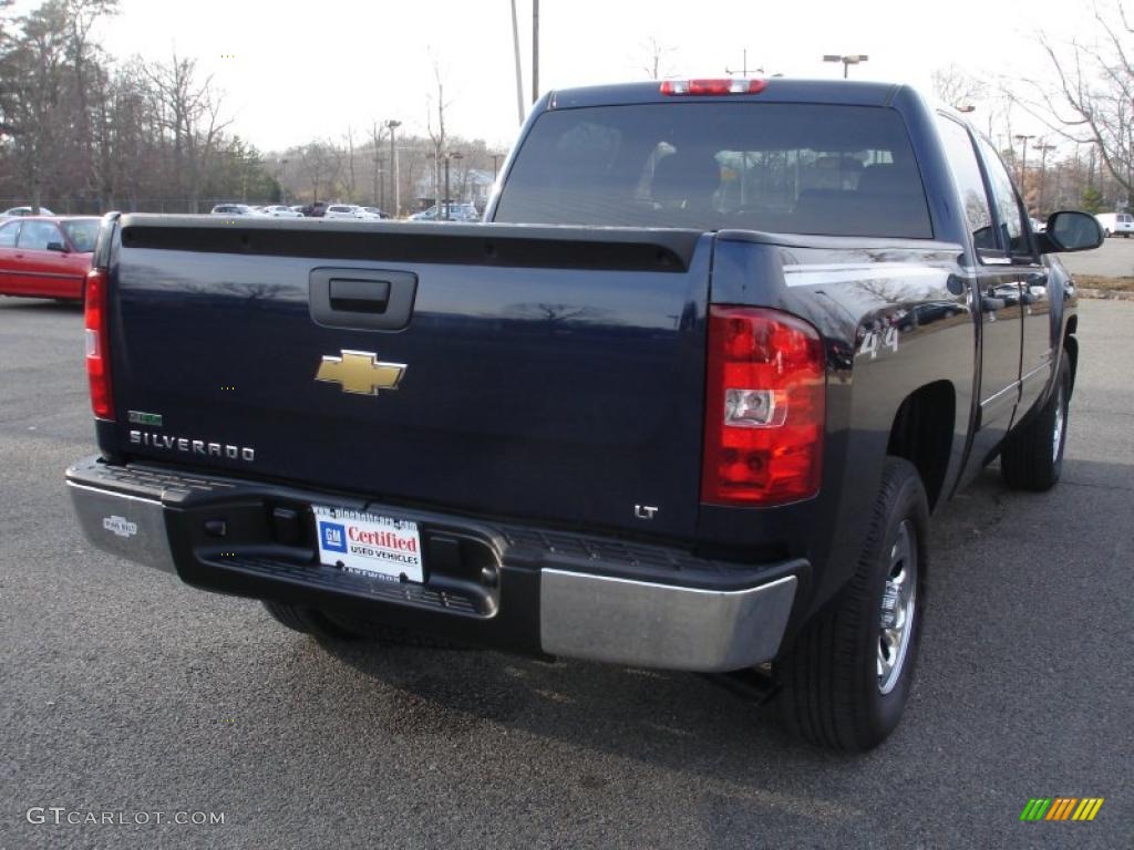 2010 Silverado 1500 LT Crew Cab 4x4 - Imperial Blue Metallic / Ebony photo #4