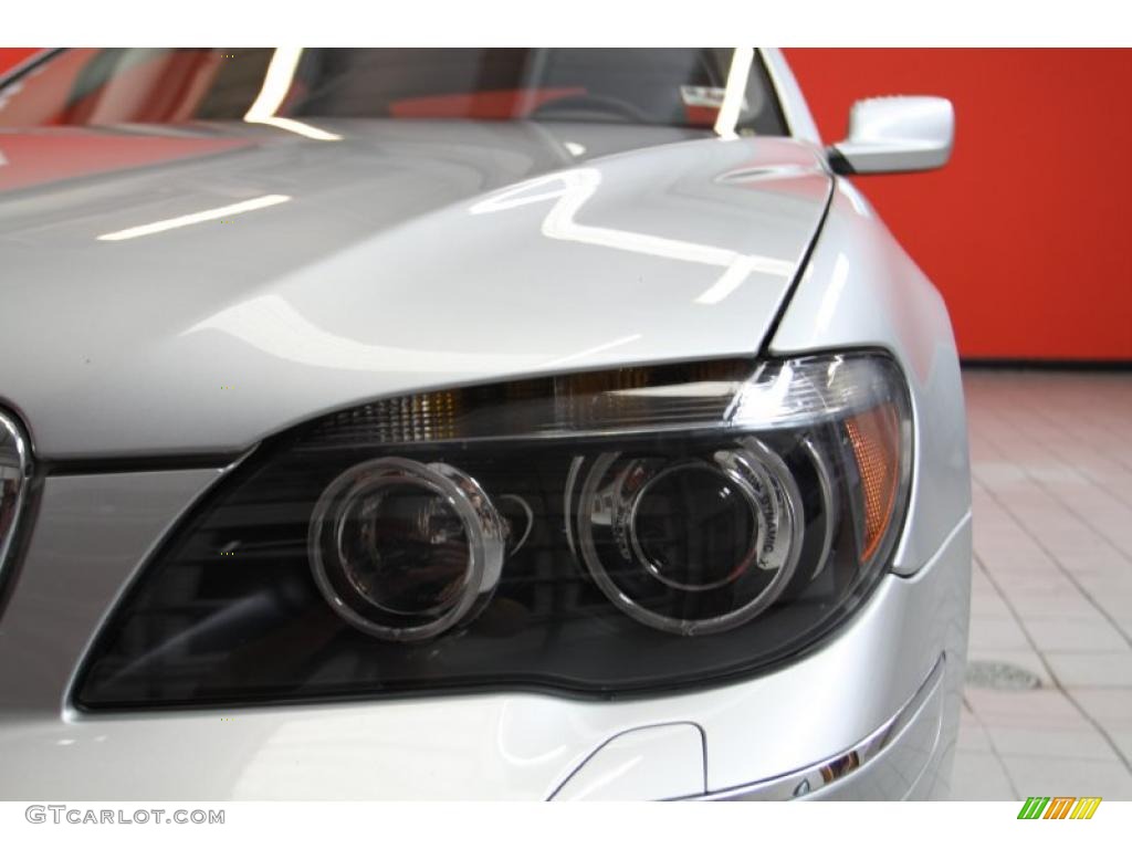 2008 7 Series 750i Sedan - Titanium Silver Metallic / Flannel Grey photo #17