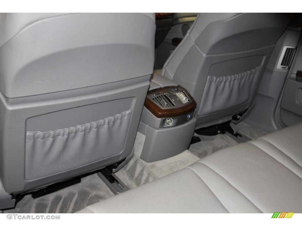 2008 7 Series 750i Sedan - Titanium Silver Metallic / Flannel Grey photo #20