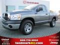 2008 Mineral Gray Metallic Dodge Ram 1500 SXT Regular Cab  photo #1