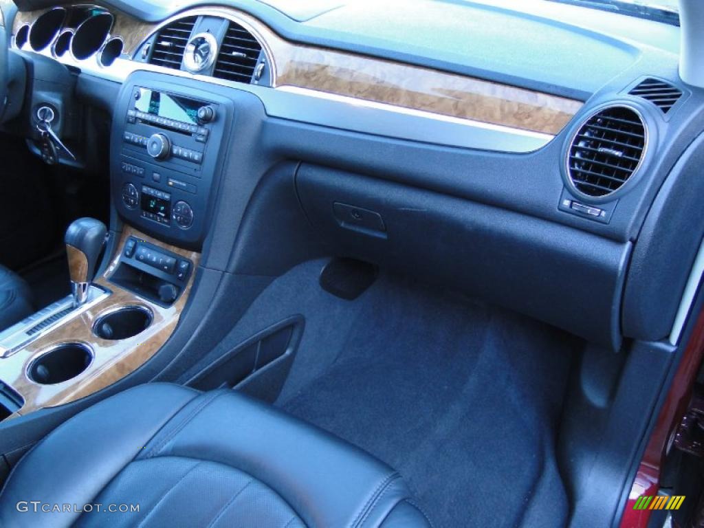 2010 Enclave CXL - Red Jewel Tintcoat / Cashmere/Cocoa photo #28