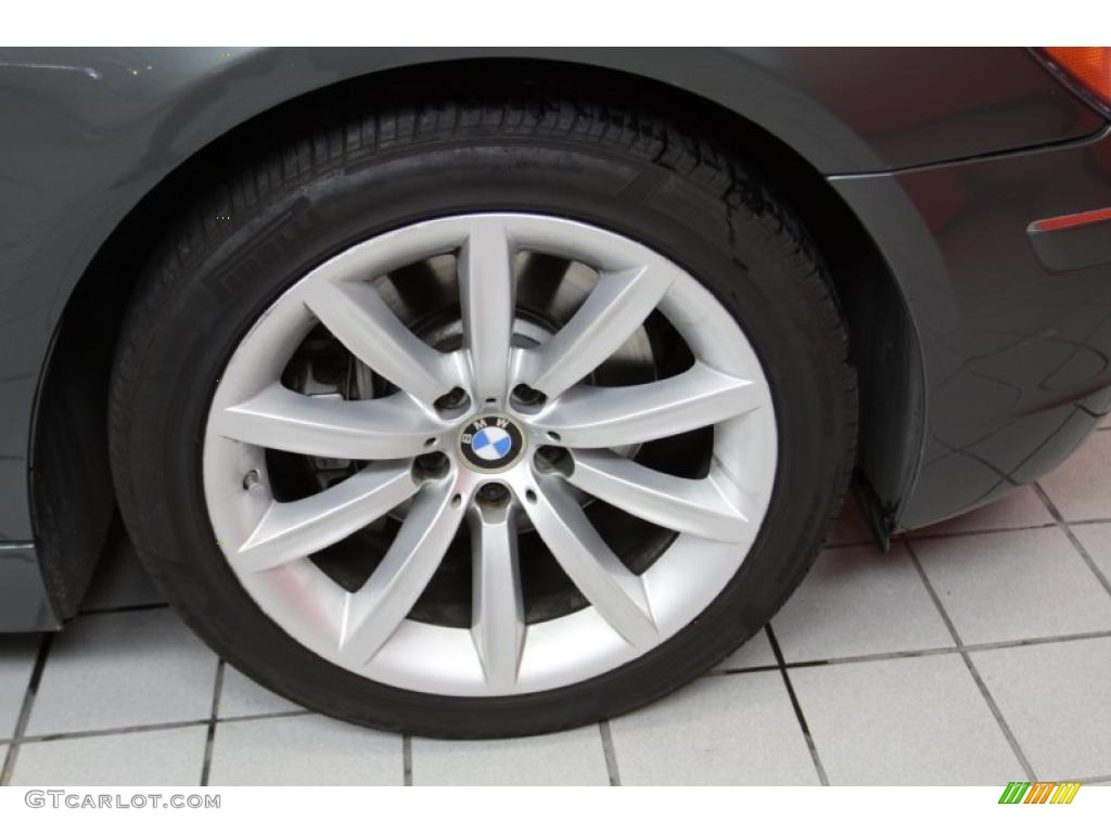 2008 7 Series 750i Sedan - Titanium Grey Metallic / Cream Beige photo #13