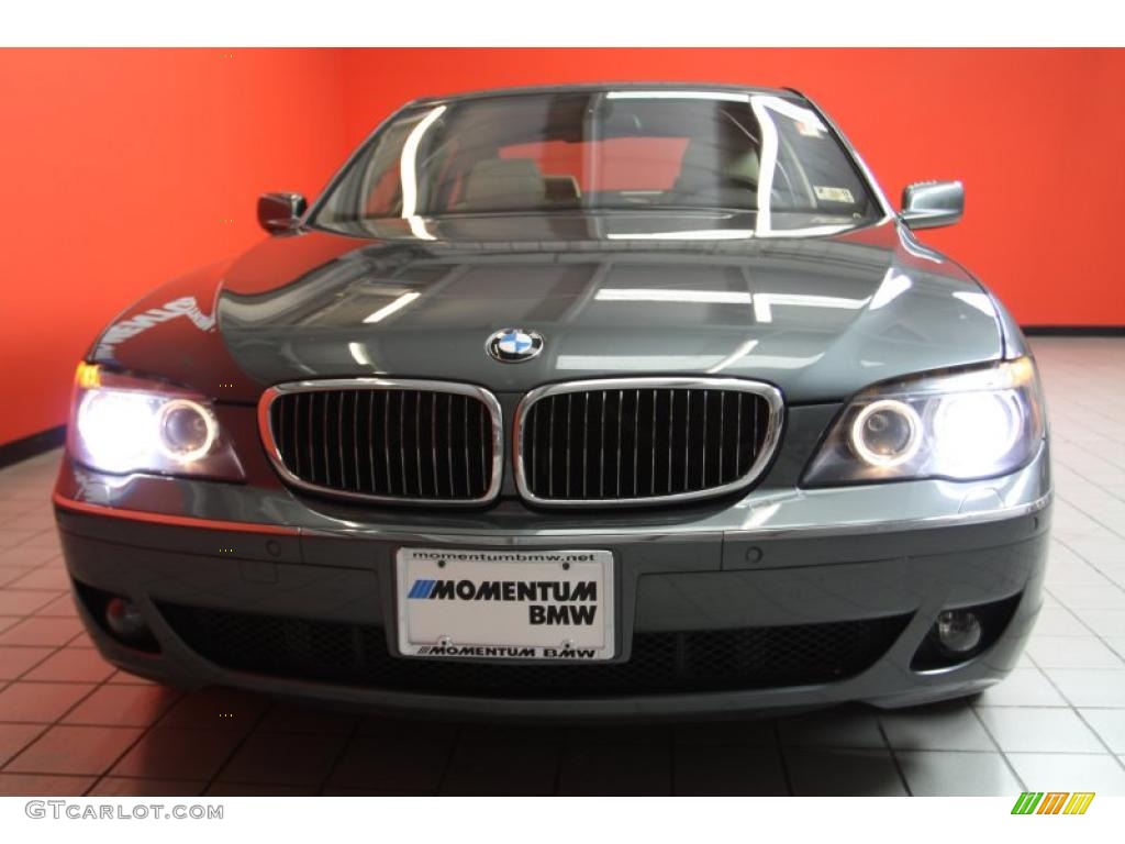 2008 7 Series 750i Sedan - Titanium Grey Metallic / Cream Beige photo #20